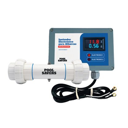 Ionizador Electrónico Para Alberca Piscina. Ahorro en Cloro, Alguicida y Clarificador. Elimina Algas, Virus y Bacterias.